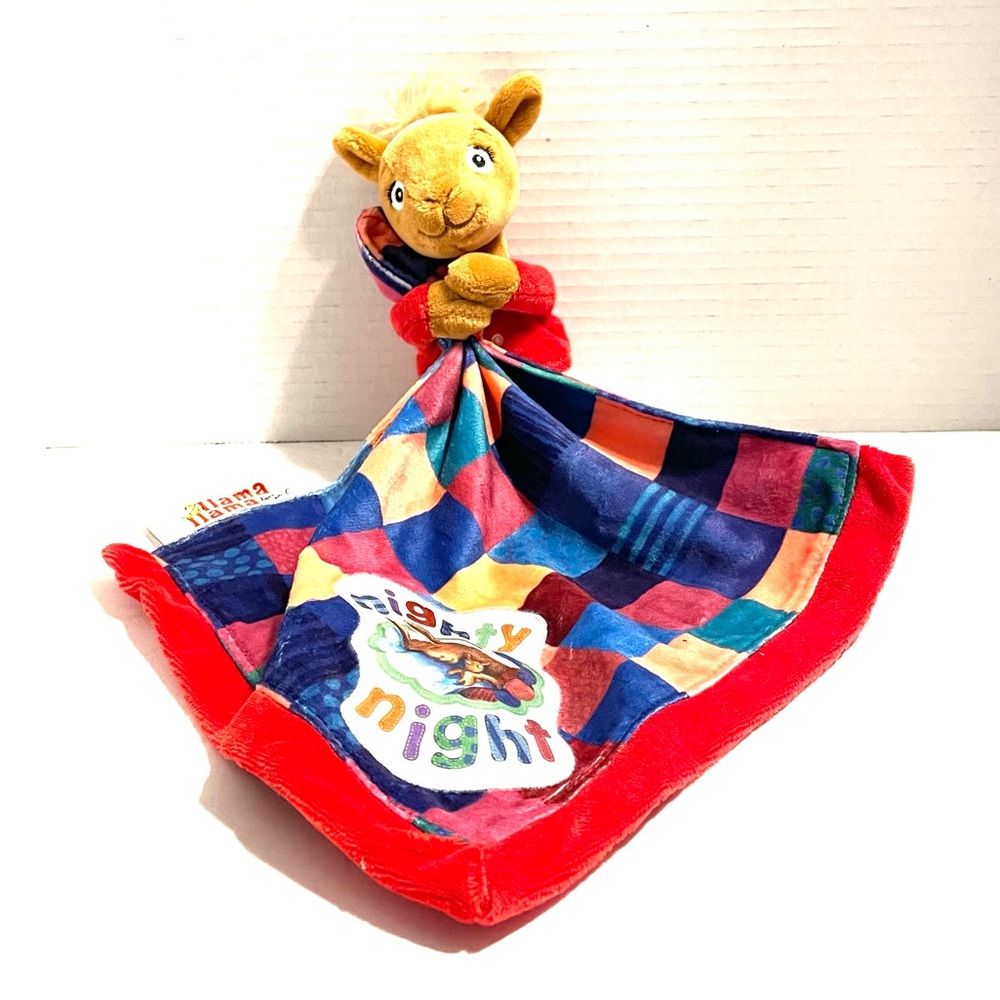 Llama Llama Nighty Night Red Baby Lovey Security Blanket Plush Anna Dewdney